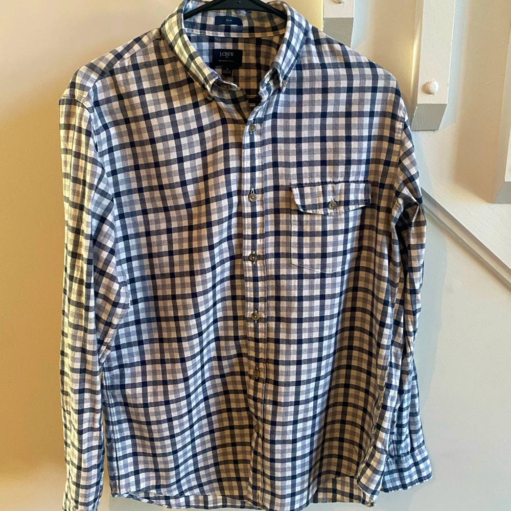 Men’s JCrew Light Flannel